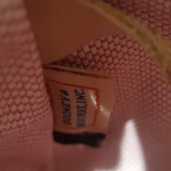 Vintage Dooney & Bourke Canvas Logo Signature Bag - Picture 6 of 11